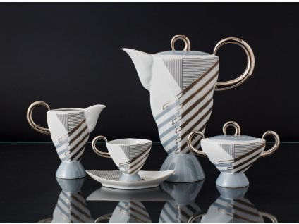 Porcelánová kávová souprava - Excalibur 800 | Luxusní porcelán - Atelier JM Lesov