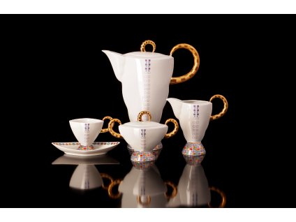 Porcelánová kávová souprava - Excalibur 801 | Luxusní porcelán - Atelier JM Lesov