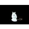 krysa, porcelánová figurka myšák Jůlius, porcelánová myš, atelier JM lesov, myšák