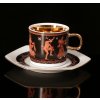 Kávový šálek s podšálkem - Sophia 418 | Luxusní porcelán - Atelier JM Lesov