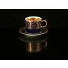 Kávový šálek s podšálkem - Imperial Gold | Luxusní porcelán - Atelier JM Lesov
