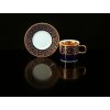 Kávový šálek s podšálkem - Imperial Gold | Luxusní porcelán - Atelier JM Lesov