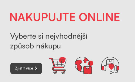 NAKUPUJTE ONLINE | Využijte nový E-SHOP pro naše distributory