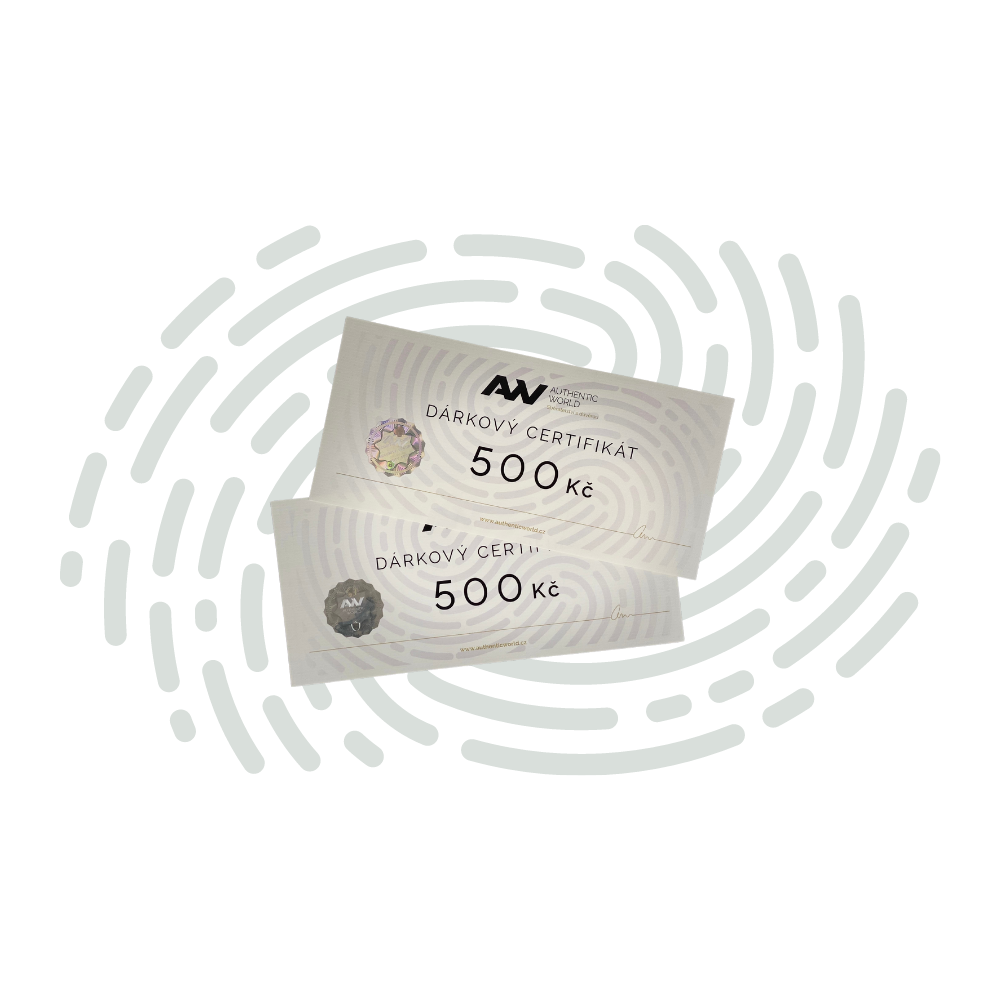 Authentic World - dárkový certifikát
