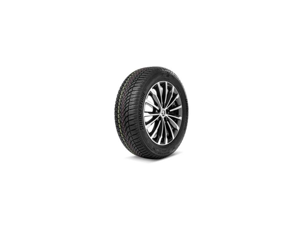 Kodiaq: Zimní kompletní kolo s pneu Bridgestone 18" (2023)