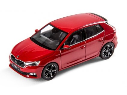 Model Fabia IV. generace červená (1:43)
