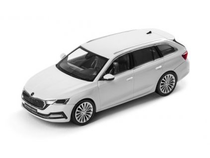 Model Octavia Combi IV. - bílá Moon (1:43)