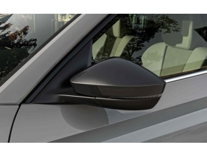 Scala a Kamiq: Dekorativní kryty vnějších zrcátek - černé