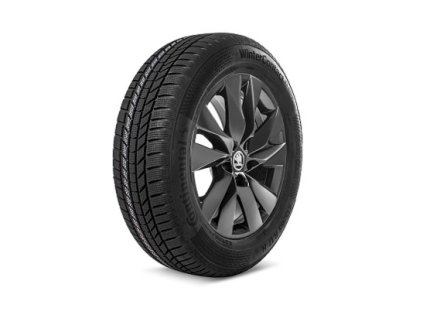 Kodiaq II.: Zimní kompletní kolo s pneu Continental 17"