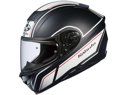 Helma Kabuto Aeroblade 5 Flat Black White