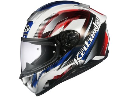 Helma Kabuto Aeroblade 5 Go White Blue Red