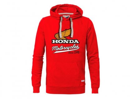 Honda mikina ELSINORE HOODIE RED