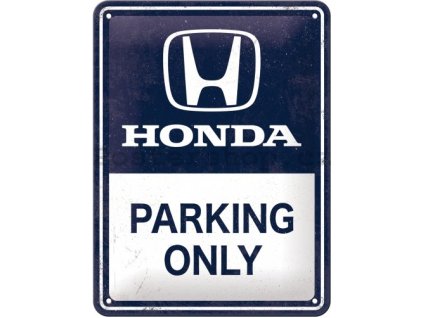 Honda parking plechová cedule 15x20cm