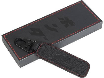 08AUD TAC 005 BACK HONDA HTG LEATHER KEYRING