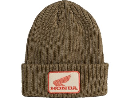 08AUD THA 004 FRONT HONDA HTG PATCH BEANIE SAND