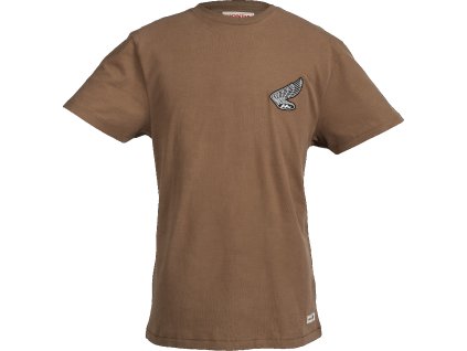 08AUD TTE 003B FRONT HONDA WING HTG LOGO TEE SAND