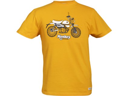 08AUD PTE 02 FRONT HONDA TRIBUTE MONKEY TEE YELLOW