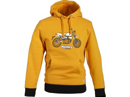 08AUD PHO 2 FRONT MONKEY HOODIE YELLOW