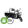 Energy Adventure Elektrická tříkolka Advento černá vč. redukce rychlosti, 20Ah baterie vč. nabíječky