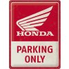 Honda parking plechová cedule 30x40cm