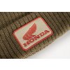 08AUD THA 004 DETAIL HONDA HTG PATCH BEANIE SAND