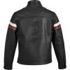 08AUD TJA 002 BACK HONDA HTG LEATHER JACKET