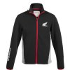 08AUD TJA 003A FRONT SPORTY FLEECE BLACK