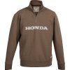 08AUD THD 002B FRONT HONDA HTG QUARTER ZIP SAND