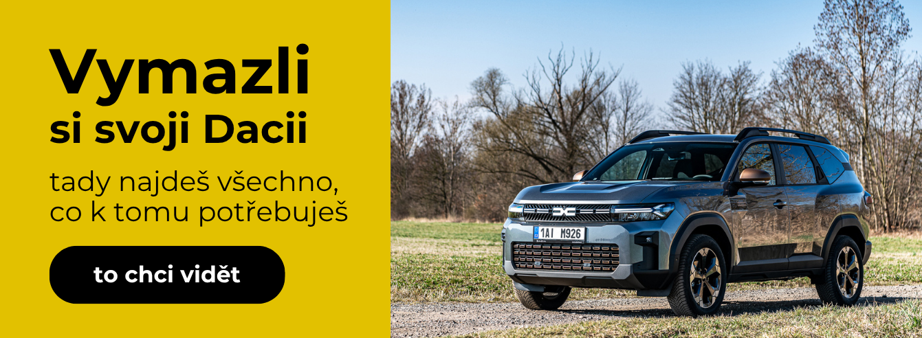 Originální autodoplňky Dacia