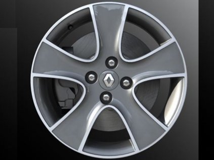Hliníkový disk 16" Passion - šedý (Clio IV)