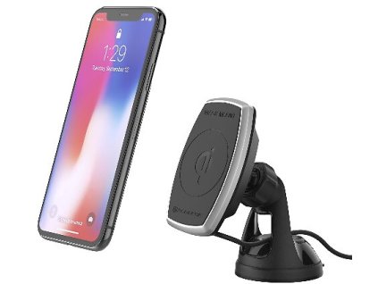 Magnetický držák telefonu s indukčním nabíjením (na palubní desku)