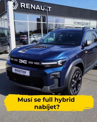 🚗 Musí se Full Hybrid nabíjet? Odpověď je jednoduchá – nemusí. Baterie se průběžně dobíjí sama během jízdy a při brzdění....