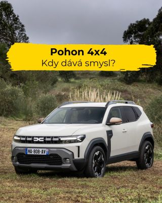 🚗 Pohon 4×4 – kdy dává smysl? Pohon všech kol není jen do terénu. Lepší trakci a jistější rozjezd oceníte všude tam, kde...