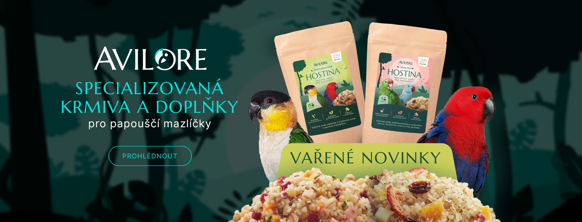Celá nabídka a vařené hostiny