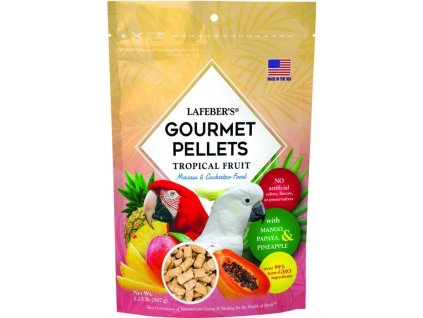 Lafebers' Gourmet Pellets Tropic Fruit Macaw lepsi