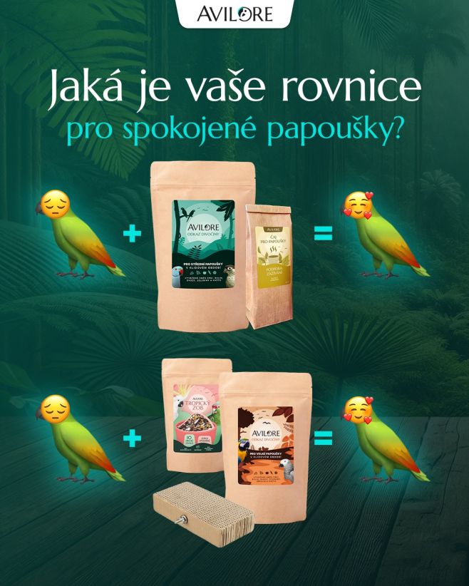 👉Čím přinesete vašemu opeřenému parťákovi zaručenou radost? Máte na to speciální rovnice? Jsme zvědaví. Může to být nejen...
