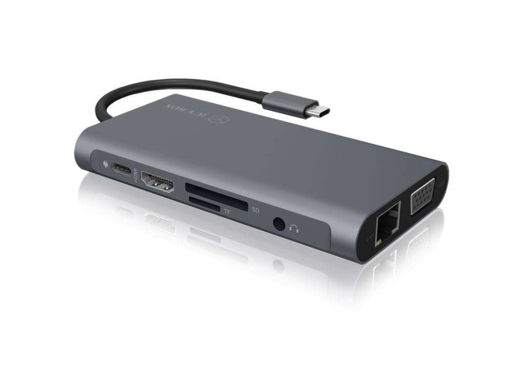 RAIDSONIC ICY BOX USB Type-C/HDMI+USB+Type C+RJ45
