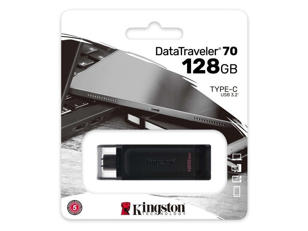 KINGSTON DataTraveler 70 USB Type C, 128GB