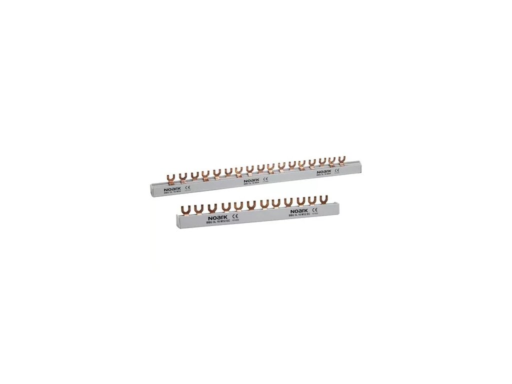 Prepojovacia lišta 3fázová 16mm2 80A, 54 modulov 101449