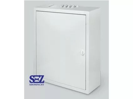 Rozvodnica celoplechová na povrch 54 modulov MN54/3/18