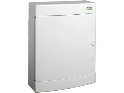 Rozvodnica na povrch 2x12 modulov IP40 biele dvere 101507