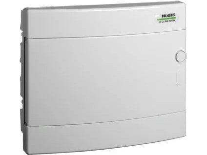 Rozvodnica pod omietku 12 modulov IP40 biele dvere 101518