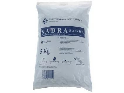 Sádra balená 5kg