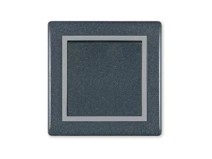 Spínač č. 1 10A 250V, antracit-šedá 605.212