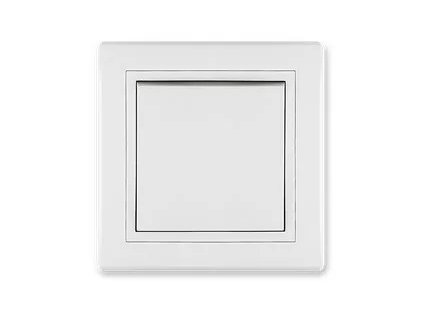 Spínač č.1 10A 250V~ Prestige biely 605.000