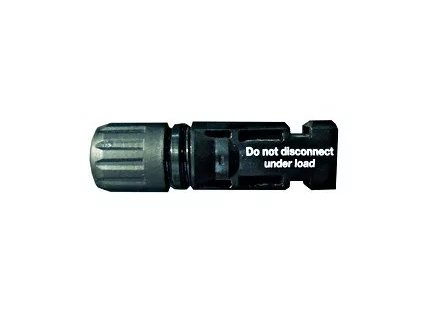 Spojovací konektor vidlica MC4 4-6mm², kábl. vývod. 5,5-9 mm