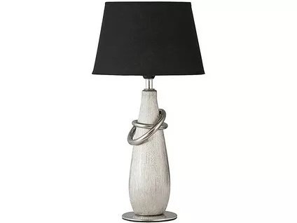 Stolová lampa Evelyn 4372 chróm/čierna
