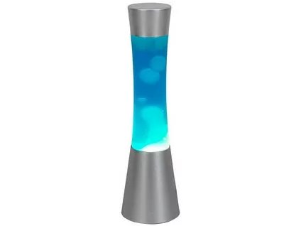 Stolová láva lampa Minka 7029 modrá