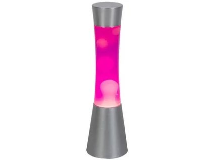 Stolová láva lampa Minka 7030 ružová