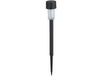 Svietidlo LED solárne HL0780040001 0,06W čierna